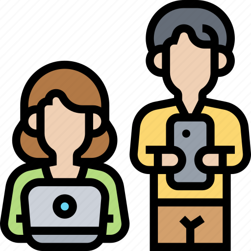 Employee, office, staff, colleague, working icon - Download on Iconfinder
