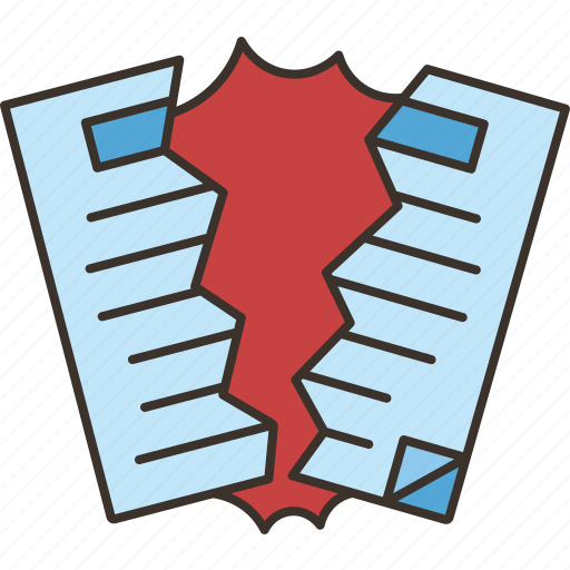 Dismissal, resign, terminate, job, contract icon - Download on Iconfinder