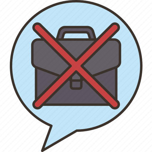 Jobless, unemployed, dismissed, fired, layoff icon - Download on Iconfinder