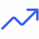 arrow, interface, analytics, chart, graph, sales, growth