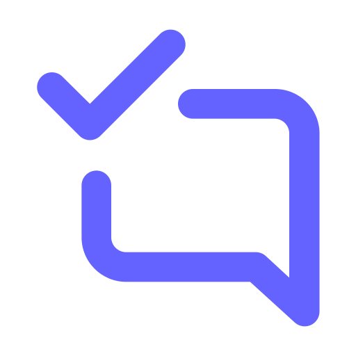Comment, alt, check icon - Free download on Iconfinder