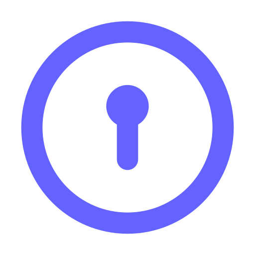 Keyhole, circle icon - Free download on Iconfinder