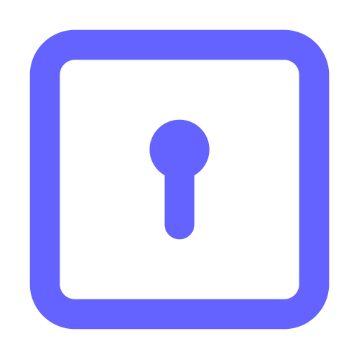 Keyhole, square icon - Free download on Iconfinder
