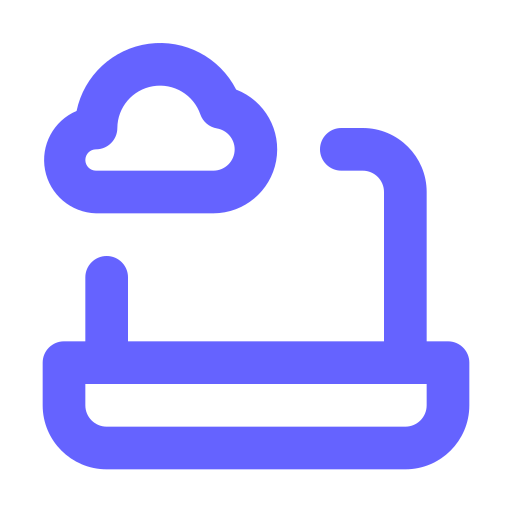 Laptop, cloud icon - Free download on Iconfinder