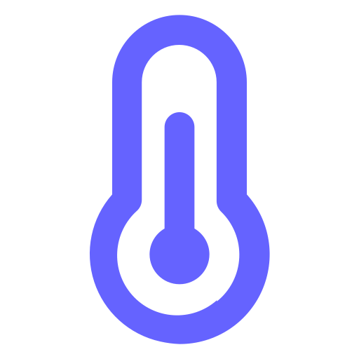 Temperature, three, quarter icon - Free download