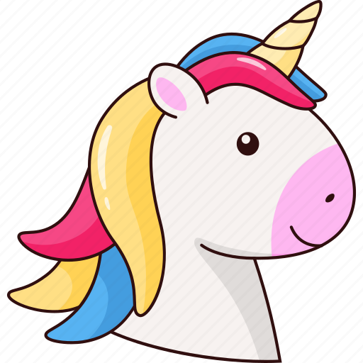 Unicorn, fairytale, magical, animal, fantasy, mythical creature icon - Download on Iconfinder