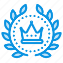award, crown, king, wreath