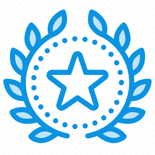 Achievement, award, badge, favorite, star, top, wreath icon - Download on Iconfinder