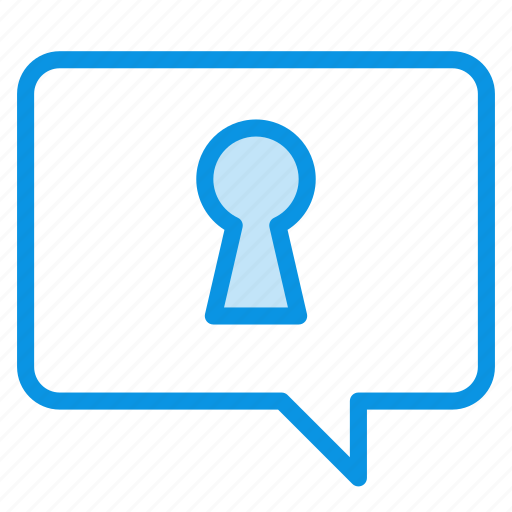 Bubble, private, secret icon - Download on Iconfinder
