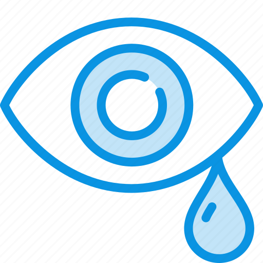Drops, eye, tears icon - Download on Iconfinder