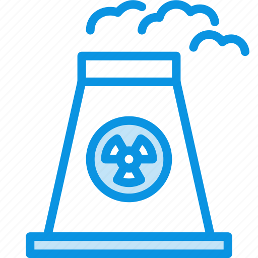 Atomic energy plant icon - Download on Iconfinder
