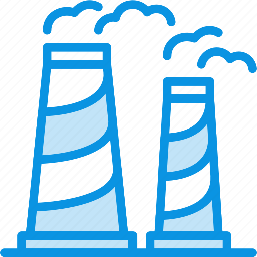Energy plant, nuclear plant icon - Download on Iconfinder