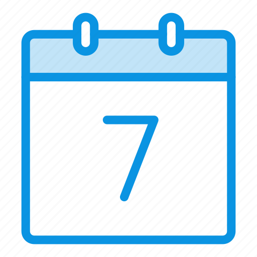 Calendar, day, seventh icon - Download on Iconfinder