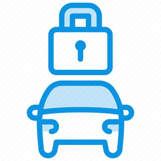 Car, lock, park icon - Download on Iconfinder on Iconfinder