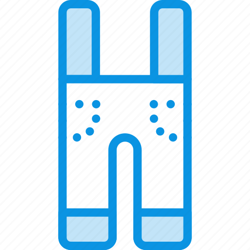 Baby, braces, clothes, clothing, overall, pants, straps icon - Download on Iconfinder