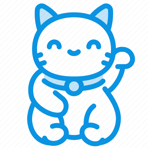 Cat, maneki, neko icon - Download on Iconfinder