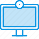 tv, webcam, display