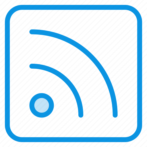 Feed, news, rss icon - Download on Iconfinder on Iconfinder