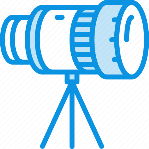 Camera, telescope, tripod icon - Download on Iconfinder