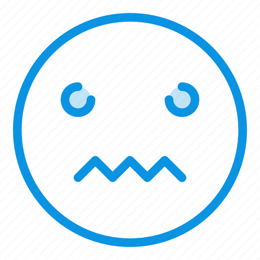 Confused, emoji, worried icon - Download on Iconfinder