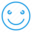 emoji, happy, smile