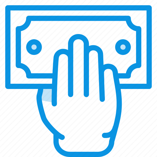 Cash, money, hand icon - Download on Iconfinder