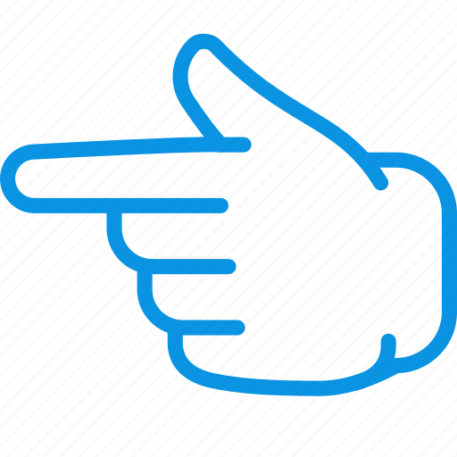 Finger, hand, left icon - Download on Iconfinder