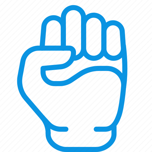 Fist, hand, knuckle icon - Download on Iconfinder