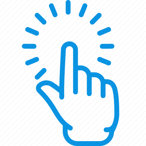 Click, finger, touch icon - Download on Iconfinder