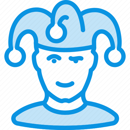 Clown, human, joker icon - Download on Iconfinder