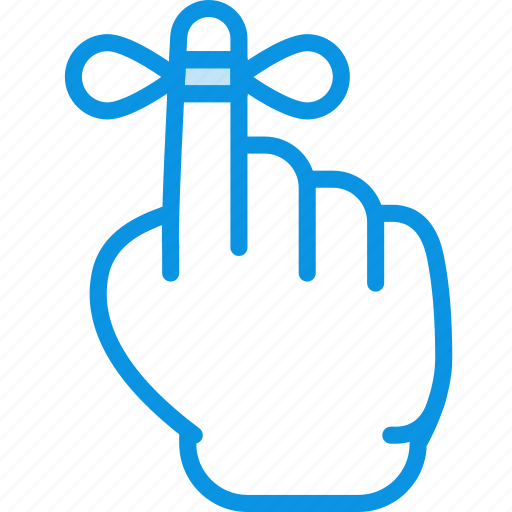 Finger, keep, mind icon - Download on Iconfinder
