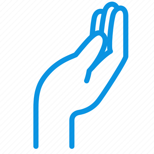 Hand, palm, request icon - Download on Iconfinder