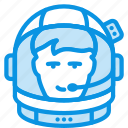 astronaut, suit, helmet