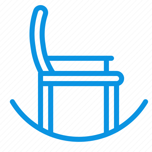 Chair, rocking icon - Download on Iconfinder on Iconfinder