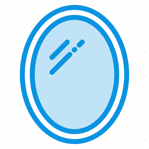 Mirror, oval icon - Download on Iconfinder on Iconfinder