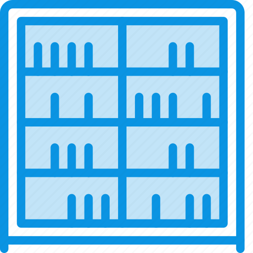 Bookcase, cabinet icon - Download on Iconfinder