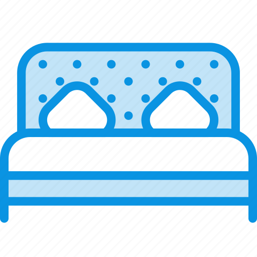 Bed, double, room icon - Download on Iconfinder