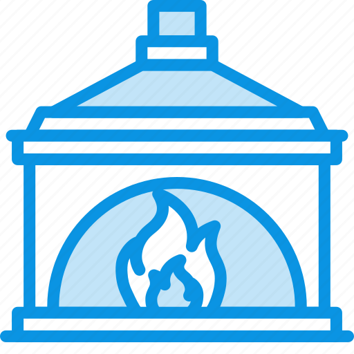Chimney, fire, fireplace icon - Download on Iconfinder