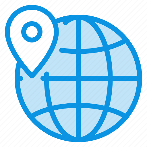 Gps, pin, world icon - Download on Iconfinder on Iconfinder