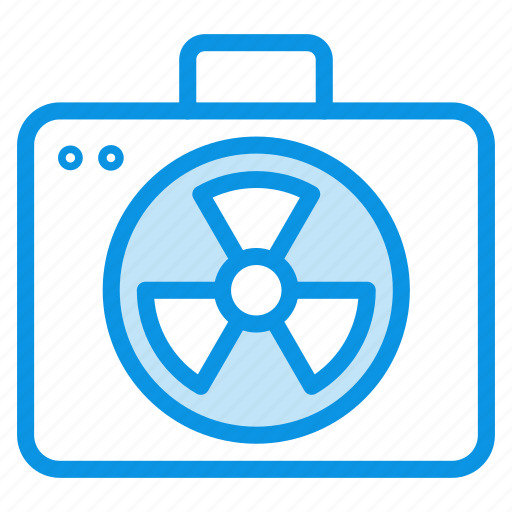 Nuclear, suitcase icon - Download on Iconfinder