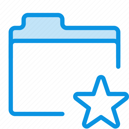 Favorite, folder, star icon - Download on Iconfinder