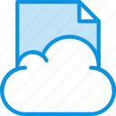 cloud, data, document