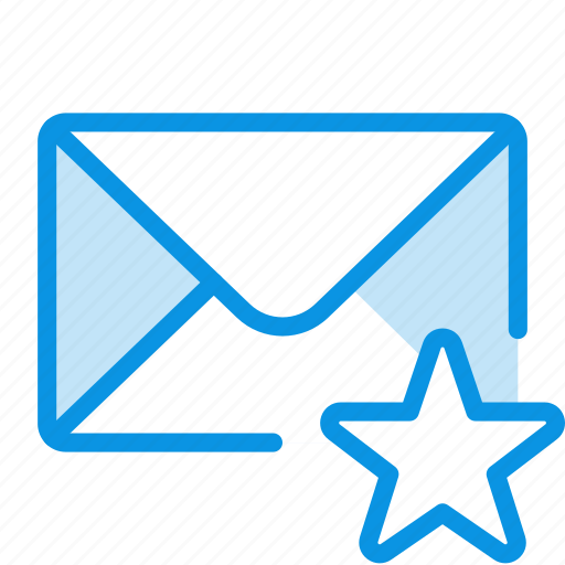 Mail, message, star icon - Download on Iconfinder