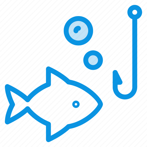 Fish, fishing, hook icon - Download on Iconfinder