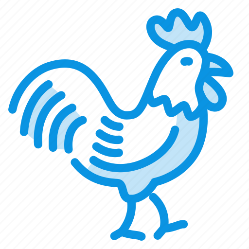 Chicken, cock, rooster icon - Download on Iconfinder