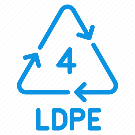 Ldpe, peld, polyethylene, recycle icon - Download on Iconfinder