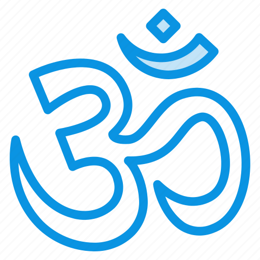 Aum, hinduism, om icon - Download on Iconfinder