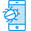 bug, smartphone, virus 