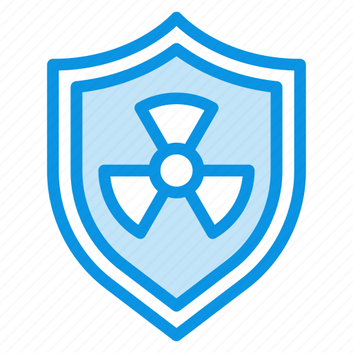 Nuclear, radiation, shield icon - Download on Iconfinder