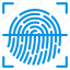 biometric, fingerprint, scan 